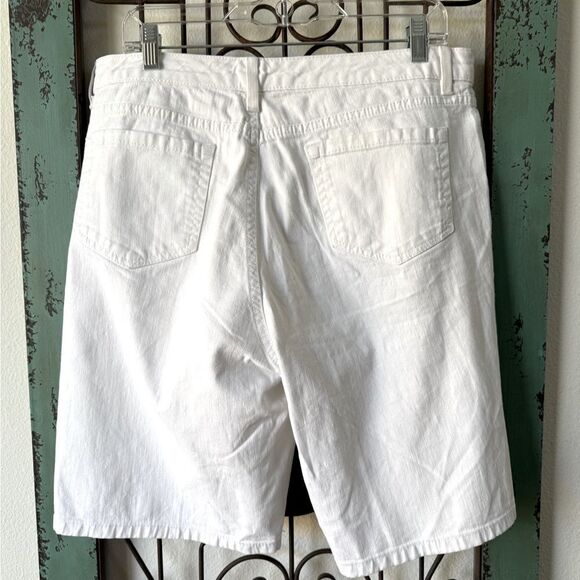 Jones of New York Sutton Short white denim. Sz 14 - Picture 2 of 6